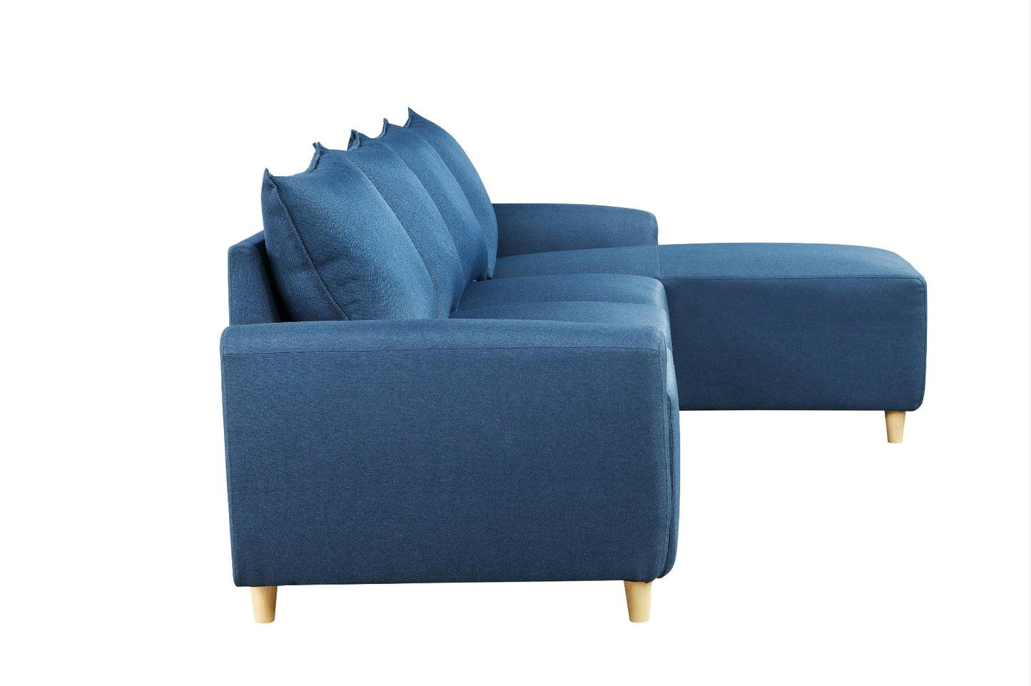 Reversible Sectional Sofa - Blue