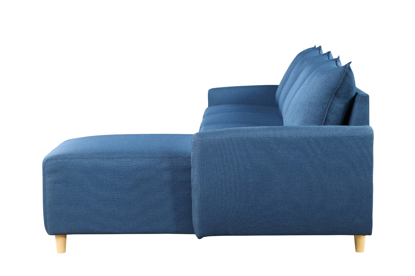 Reversible Sectional Sofa - Blue