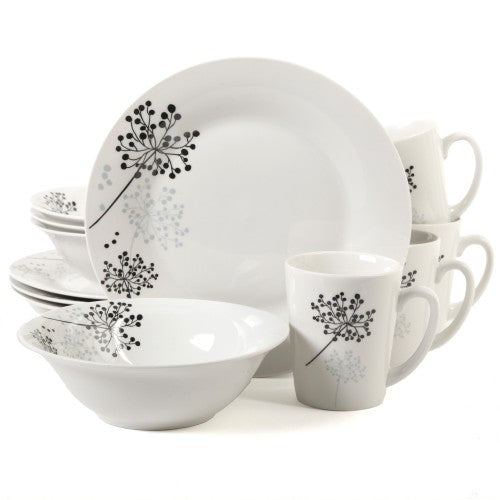 12pc Dinnerware Set - White **