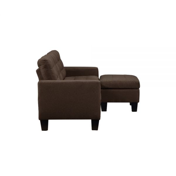 Brown Chaise Sofa