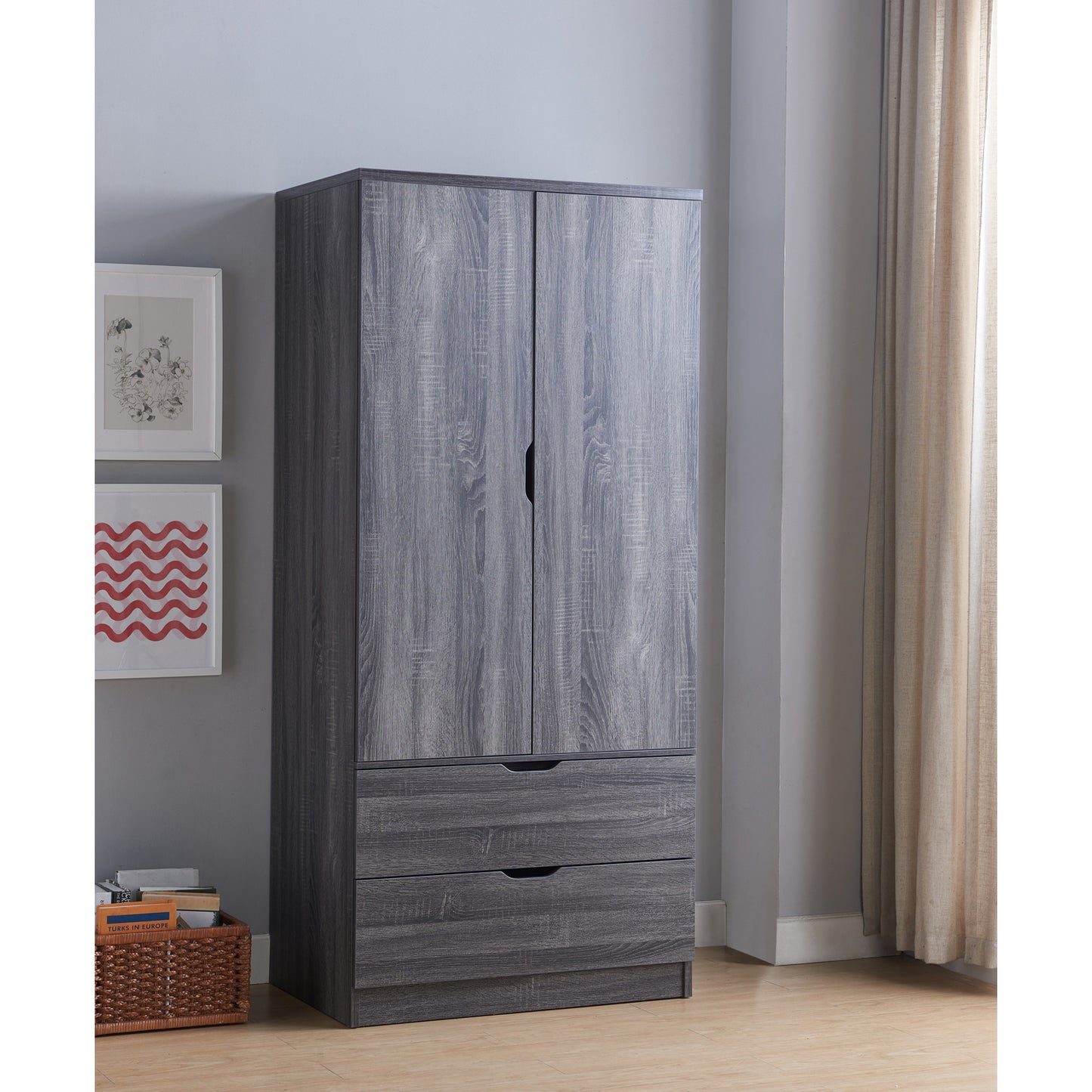 Modern Wardrobe Closet -MDF