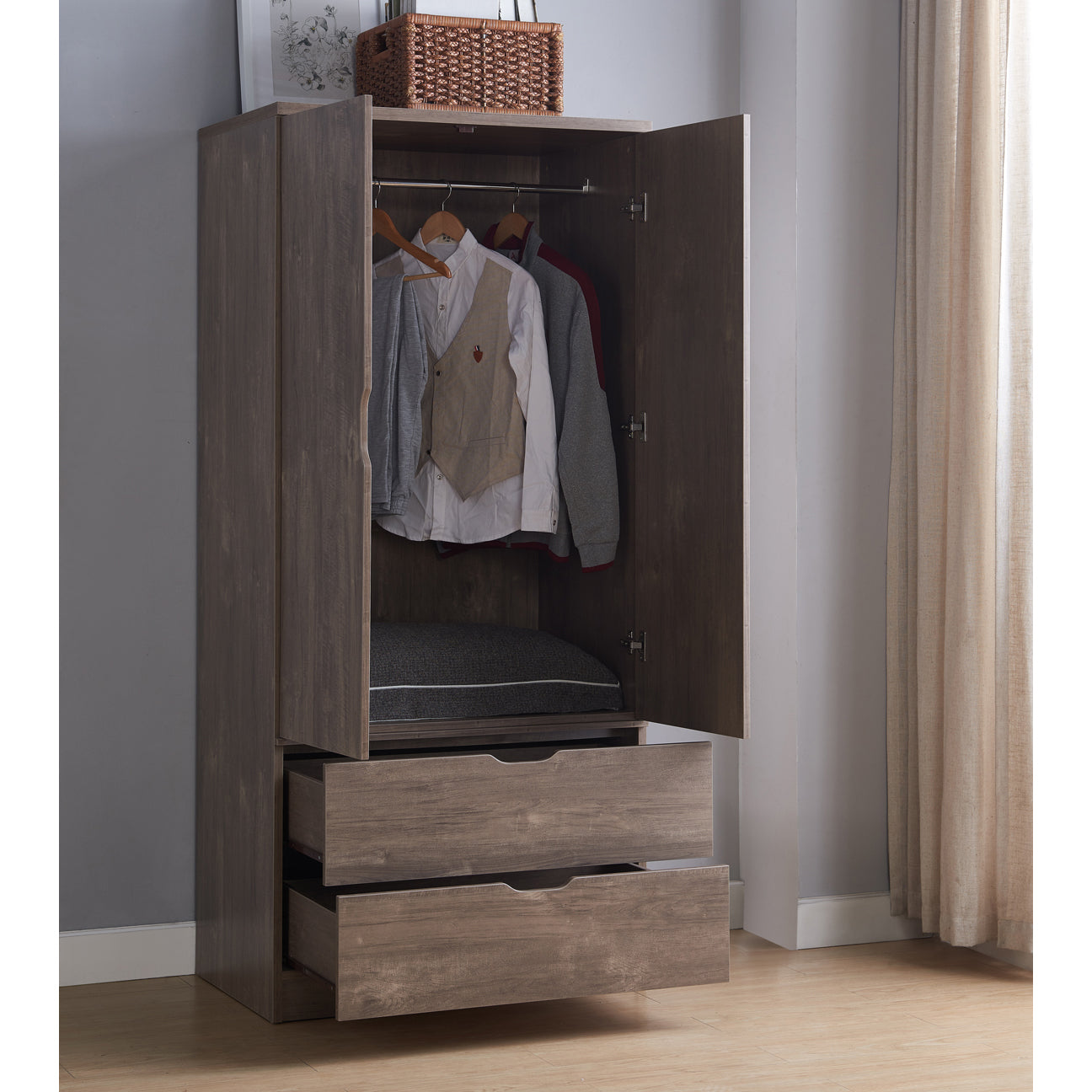 Modern Wardrobe Closet -MDF