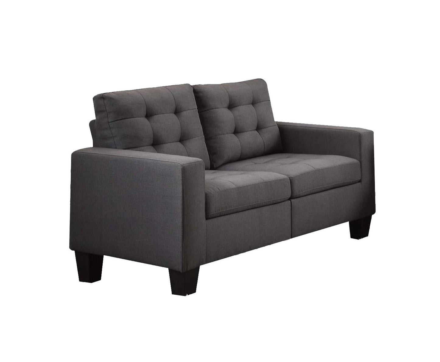 Small Gray Loveseat